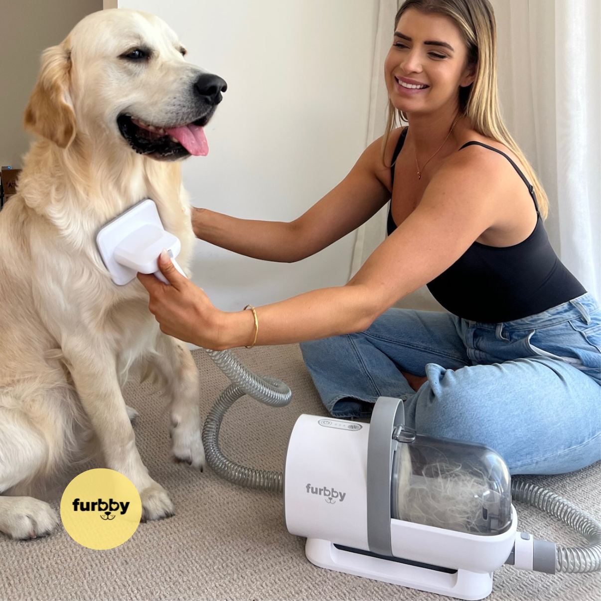 Furbby 7-in-1 Pet Grooming Kit & Vacuum